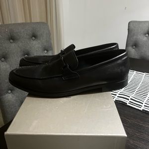 Men’s size 10 Giorgi Armani Black Dress shoes